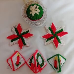 Festive Handmade Ornaments Set